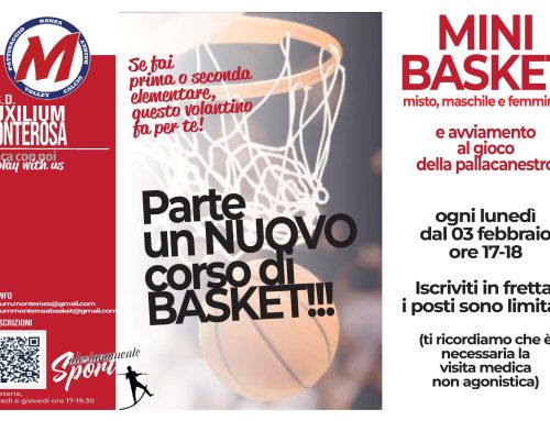 Iscrizioni MINI Basket